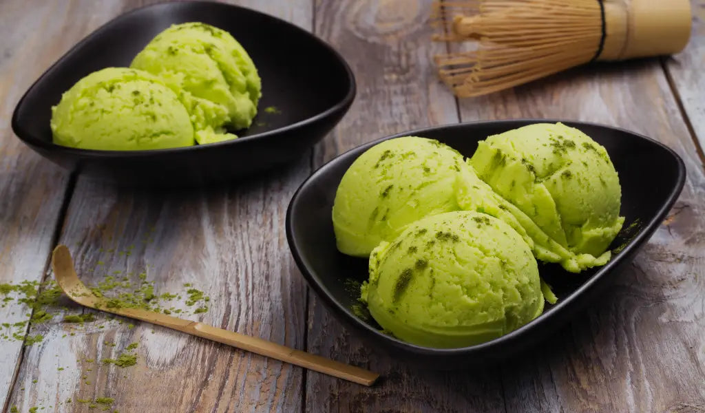 glace thé matcha