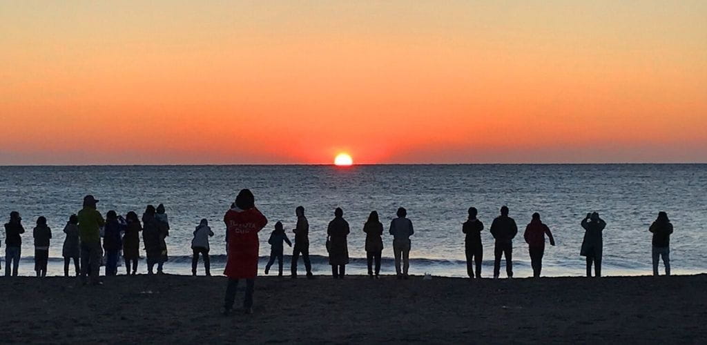 Hatsuhinode, le premier lever de soleil de l'année au Japon