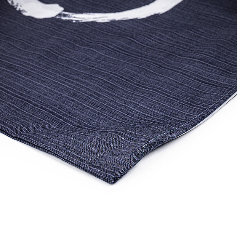 Housse de Coussin Japonais Ensō Bleue - 50x50 cm