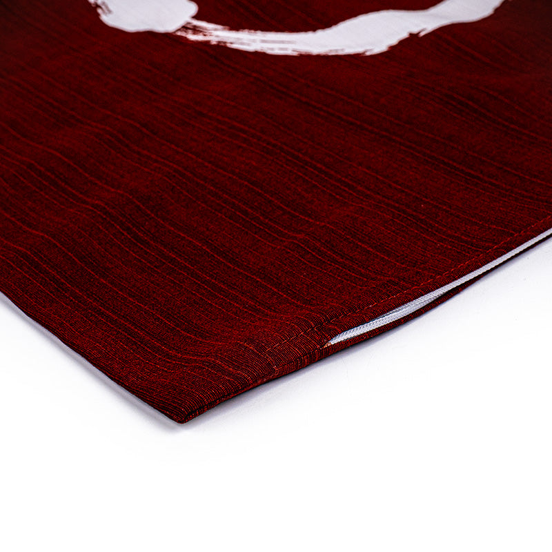 Housse de Coussin Japonais Ensō Rouge