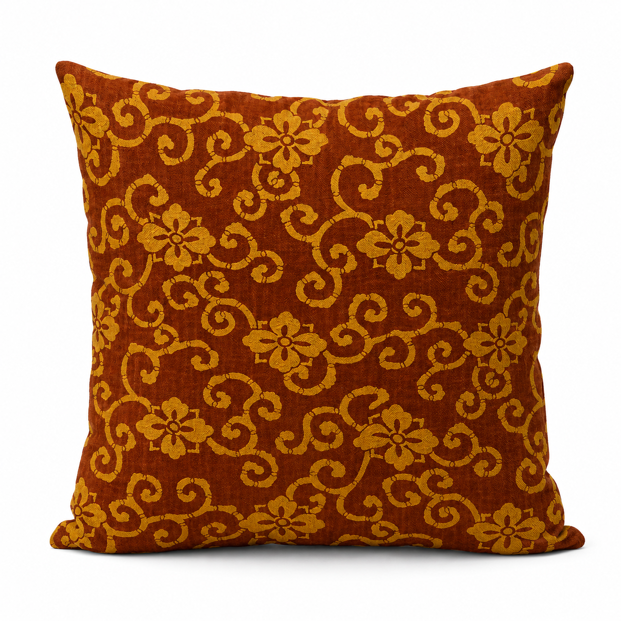 Housse de Coussin Japonais Hanabishi Karakusa