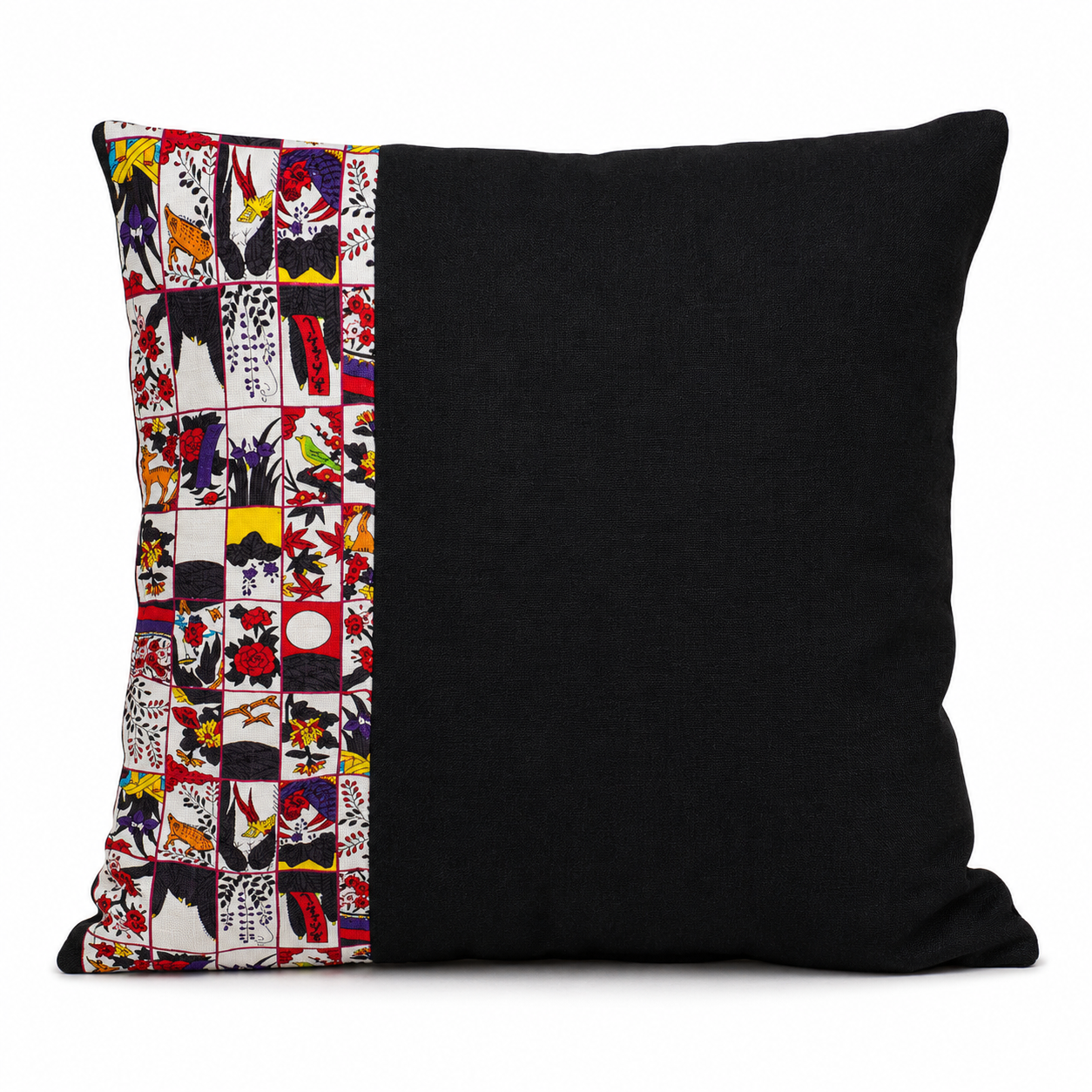 Housse de Coussin Japonais Koiki Hanafuda