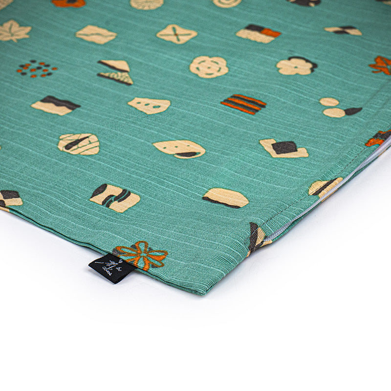 Housse de Coussin Japonais Motif Okashi