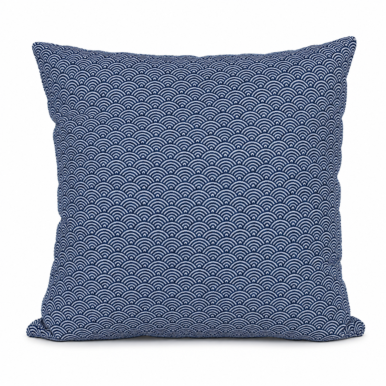 Housse de Coussin Japonais Motif Seigaiha