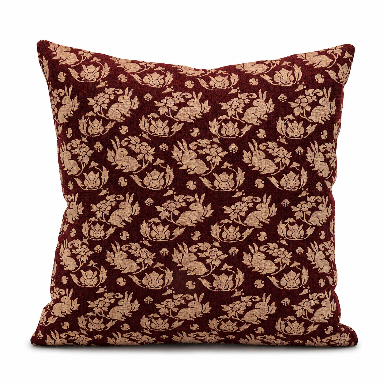 Housse de Coussin Japonais Motif Usagi