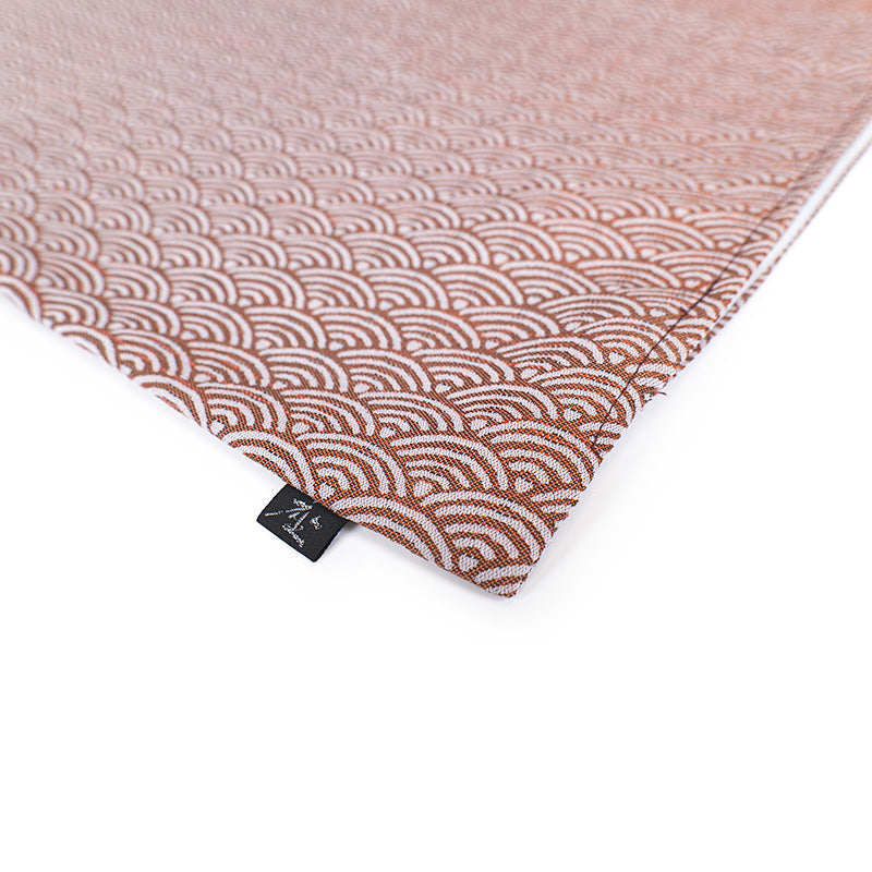 Housse de Coussin Japonais Tsumugiori Seigaiha - 50x50 cm