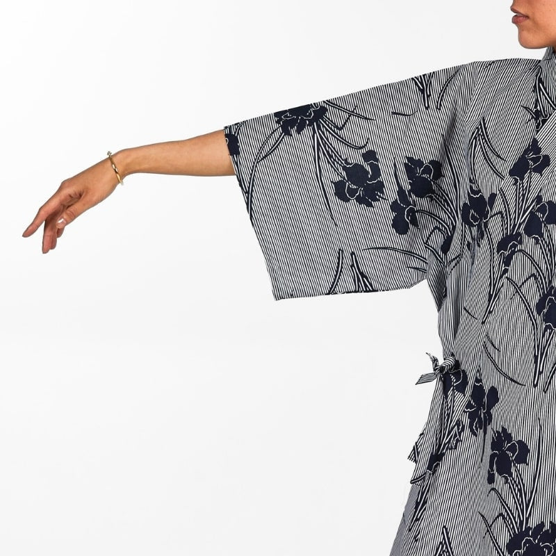 Jinbei Japonais Femme Iris