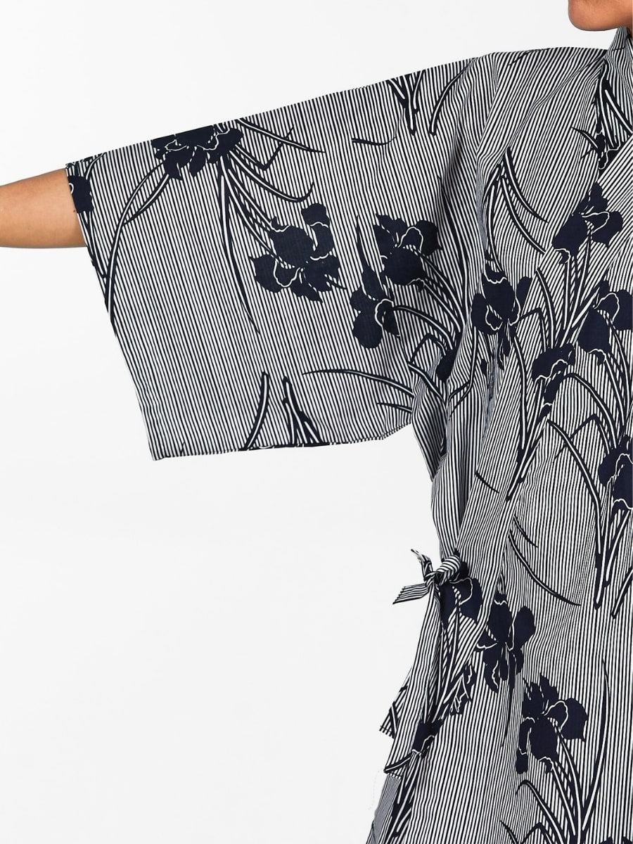 Jinbei Japonais Femme Iris