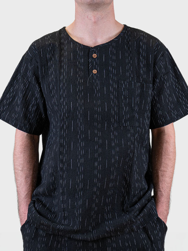 Jinbei Japonais Homme Kuro