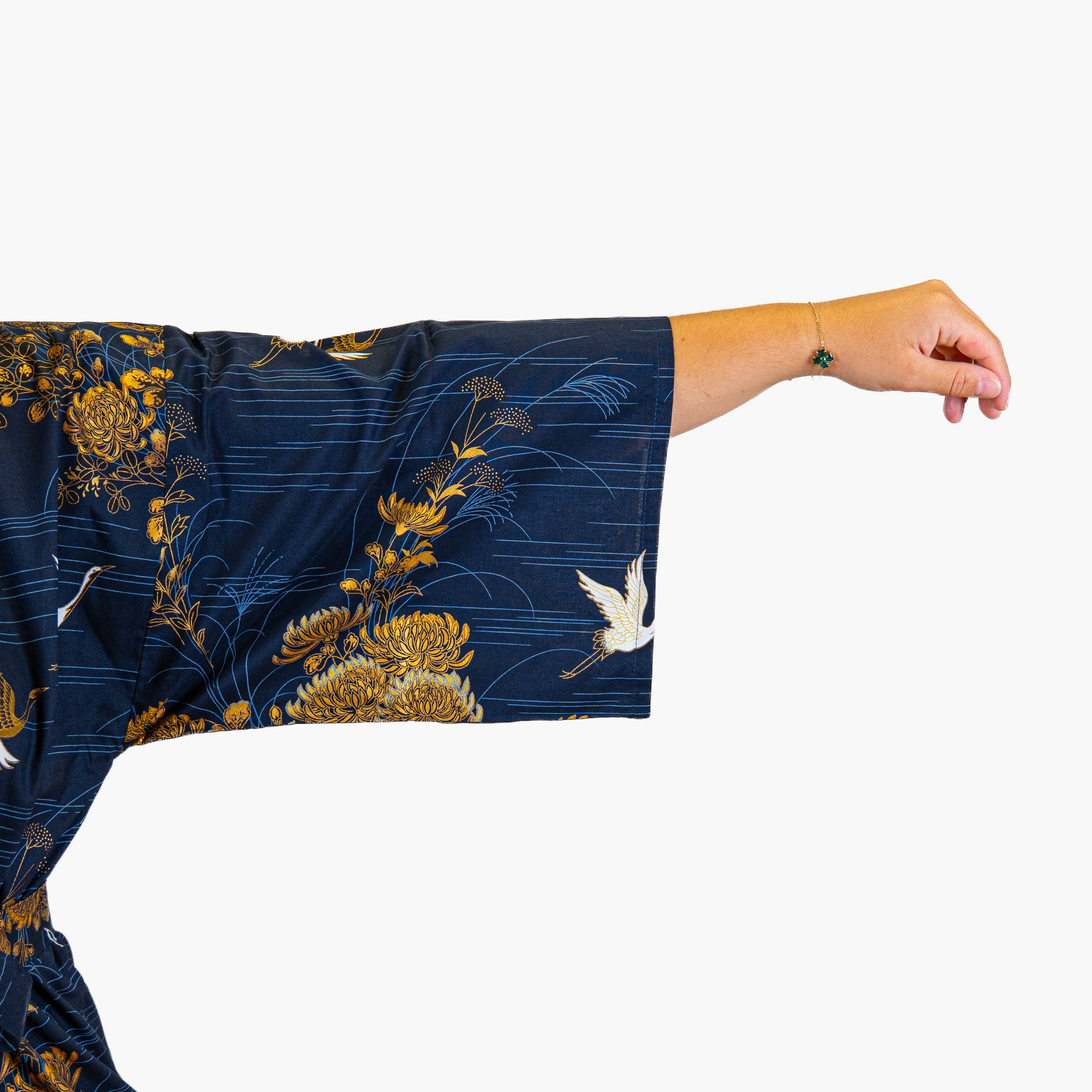 Kimono Happi Femme Kiku Tsuru