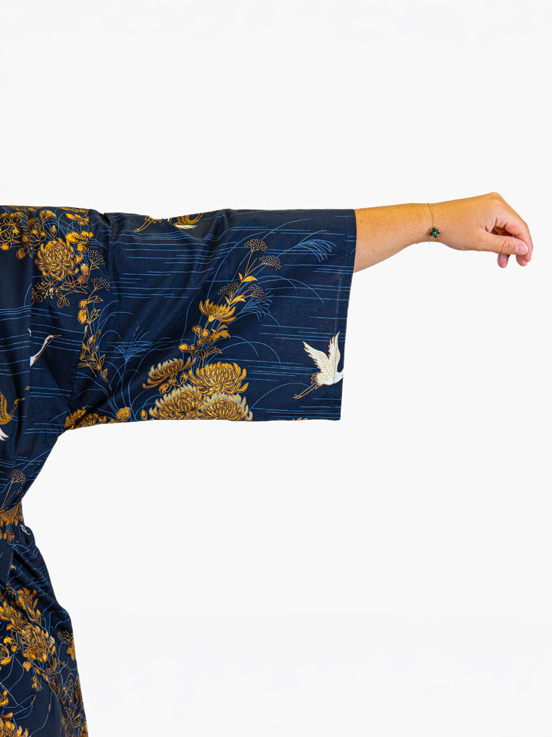 Kimono Happi Femme Kiku Tsuru