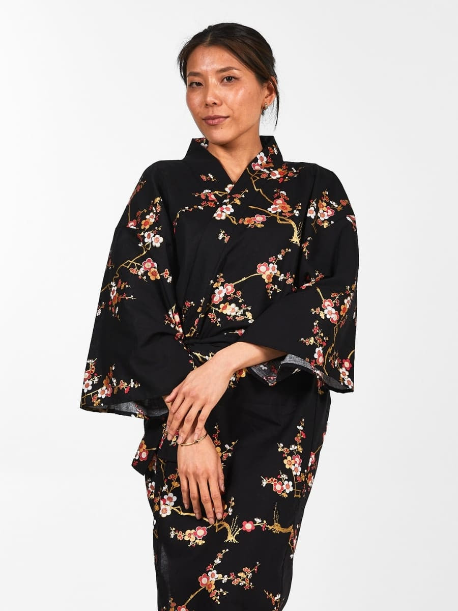 Kimono Happi Femme Ōgonbai - Taille unique