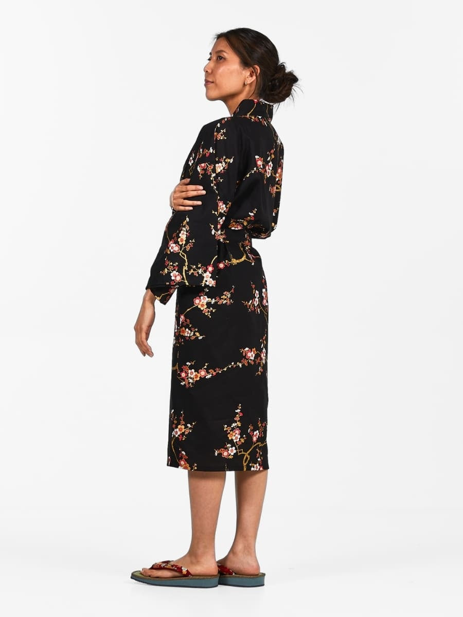 Kimono Happi Femme Ōgonbai - Taille unique