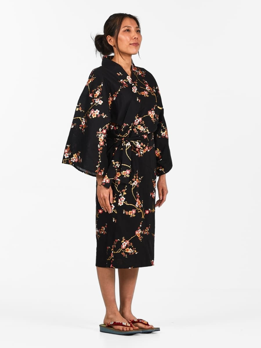 Kimono Happi Femme Ōgonbai - Taille unique
