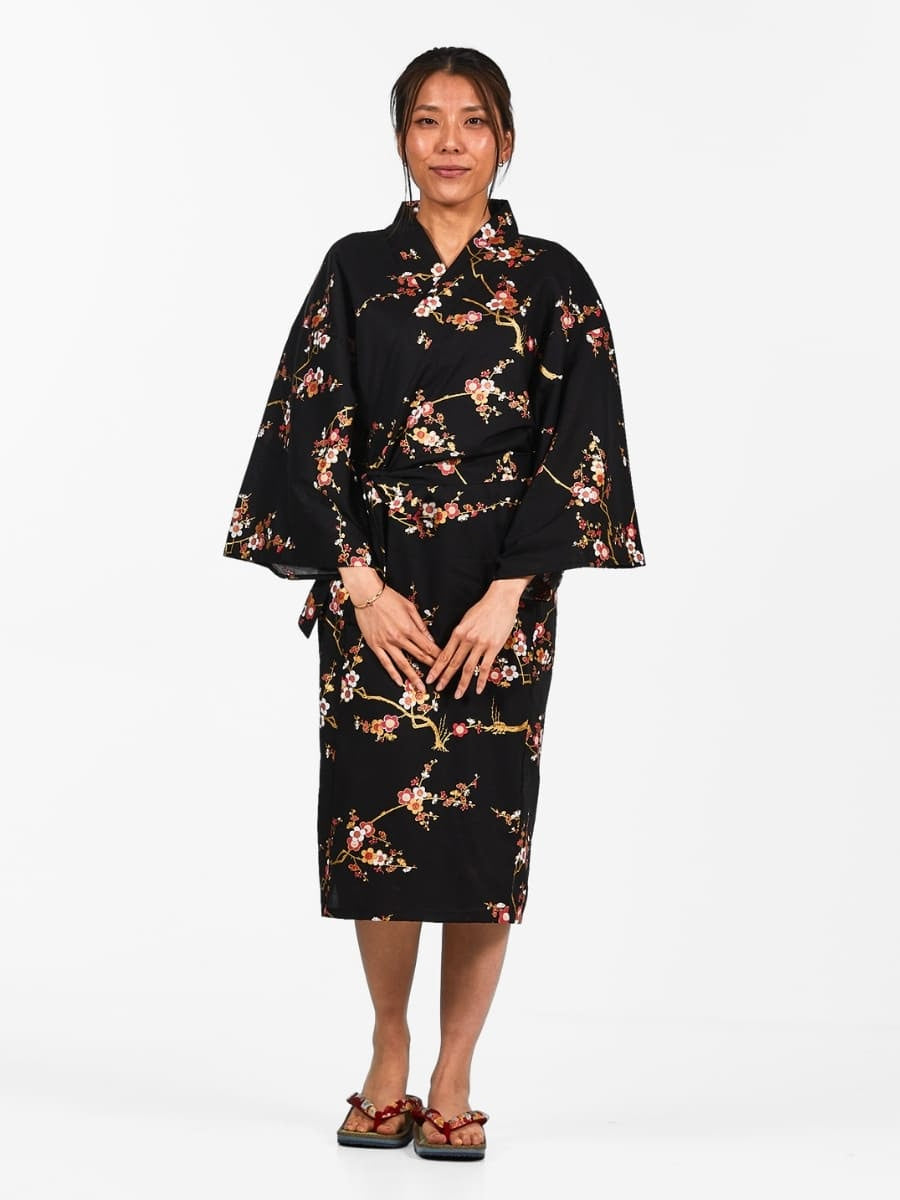 Kimono Happi Femme Ōgonbai - Taille unique