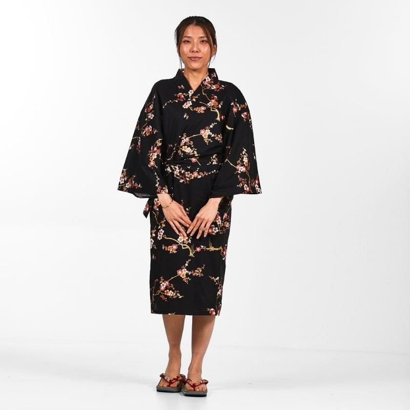 Kimono Happi Femme Ōgonbai - Taille unique