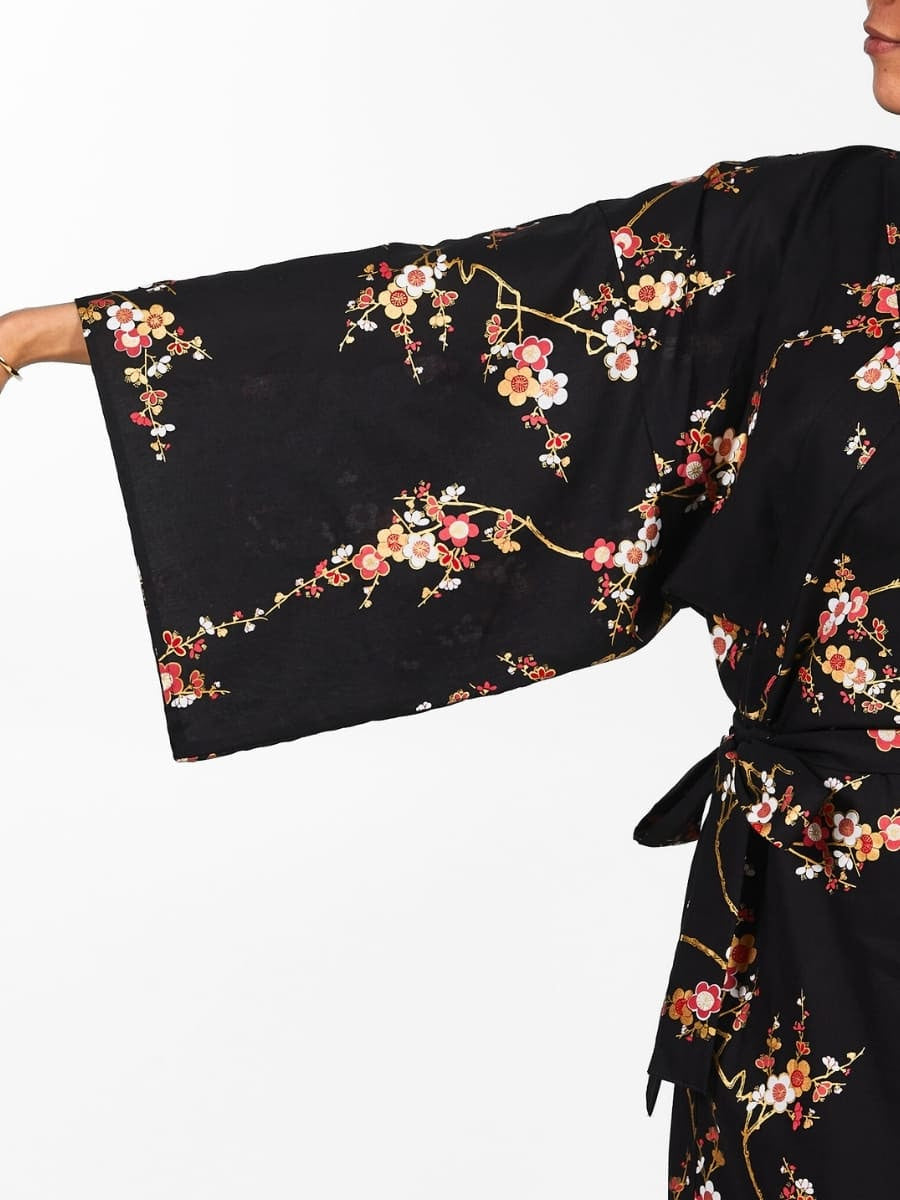 Kimono Happi Femme Ōgonbai - Taille unique