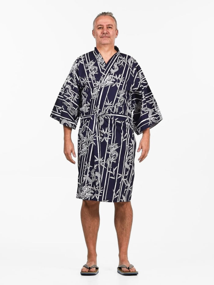 Kimono Court Bambou et Dragon