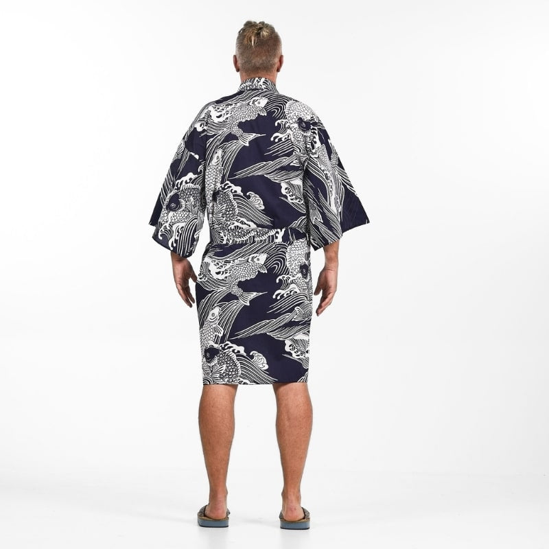 Kimono Happi Homme Carpe Koï - Taille unique