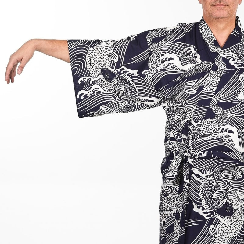 Kimono Happi Homme Carpe Koï - Taille unique