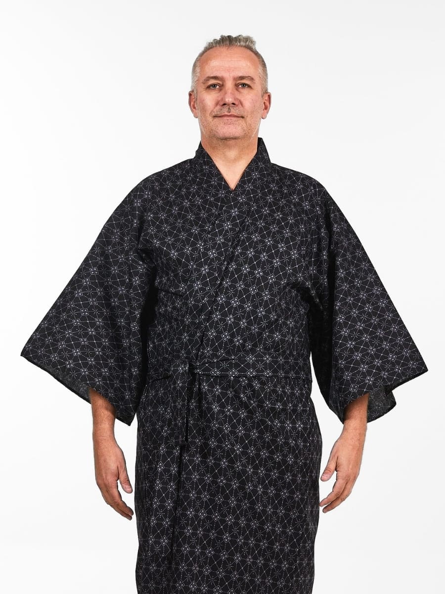 Kimono Happi Homme Hishigata - Taille unique