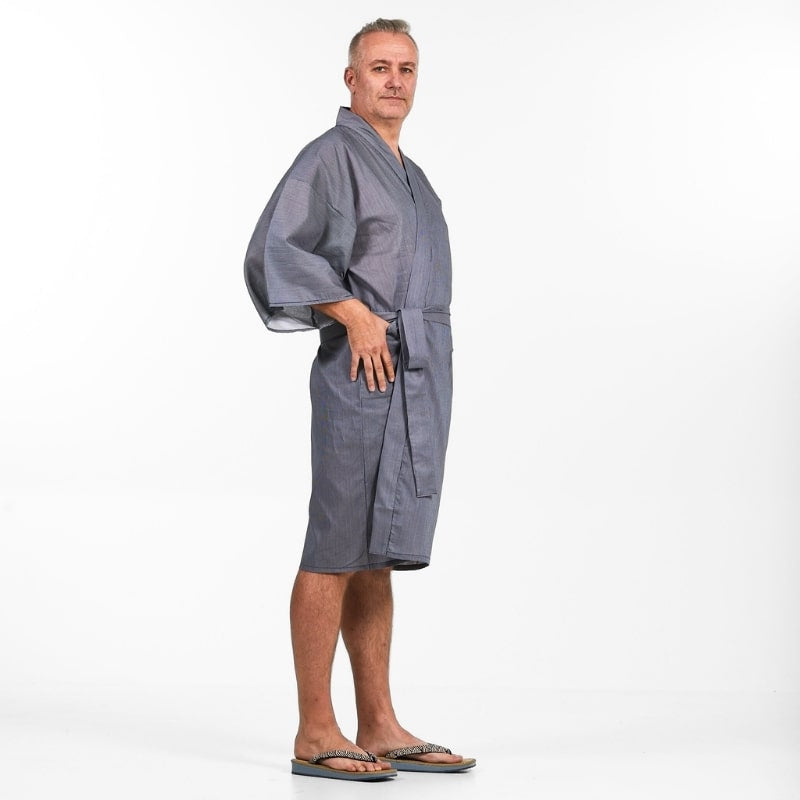 Kimono Happi Homme Rayé - Taille unique