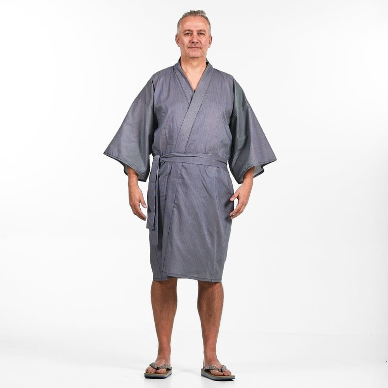 Kimono Happi Homme Rayé - Taille unique