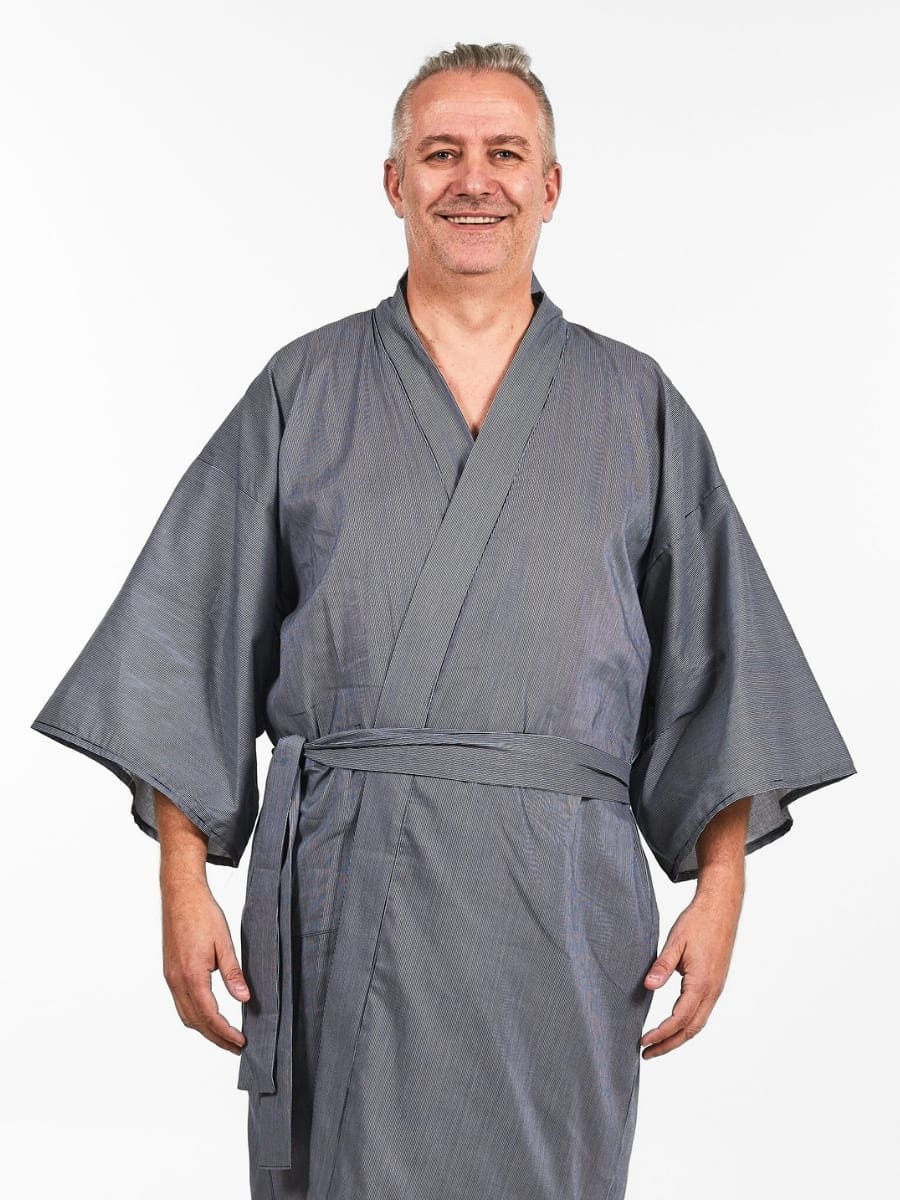 Kimono Happi Homme Rayé - Taille unique