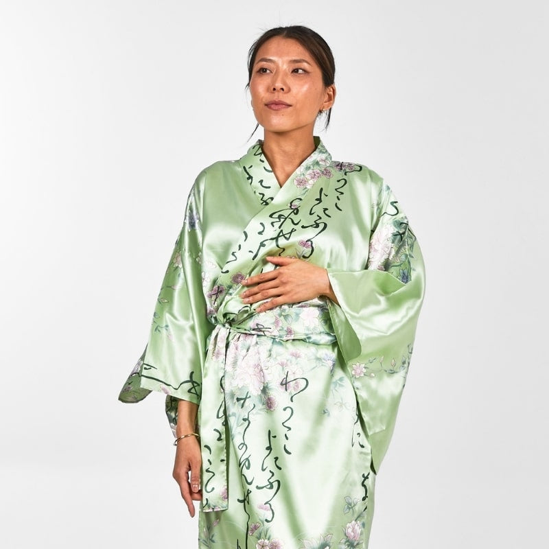 Kimono Japonais Femme Shi to Hana - Taille unique