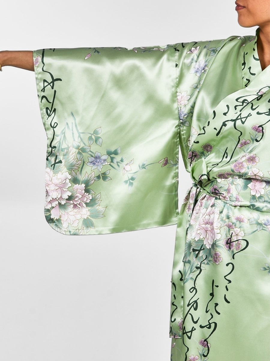 Kimono Japonais Femme Shi to Hana - Taille unique