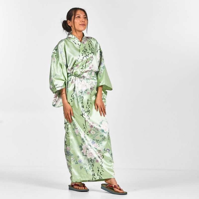 Kimono Japonais Femme Shi to Hana - Taille unique