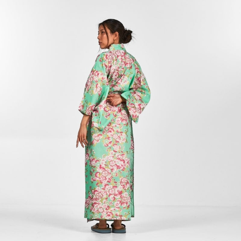 Kimono Yukata Femme Fleur Sakura