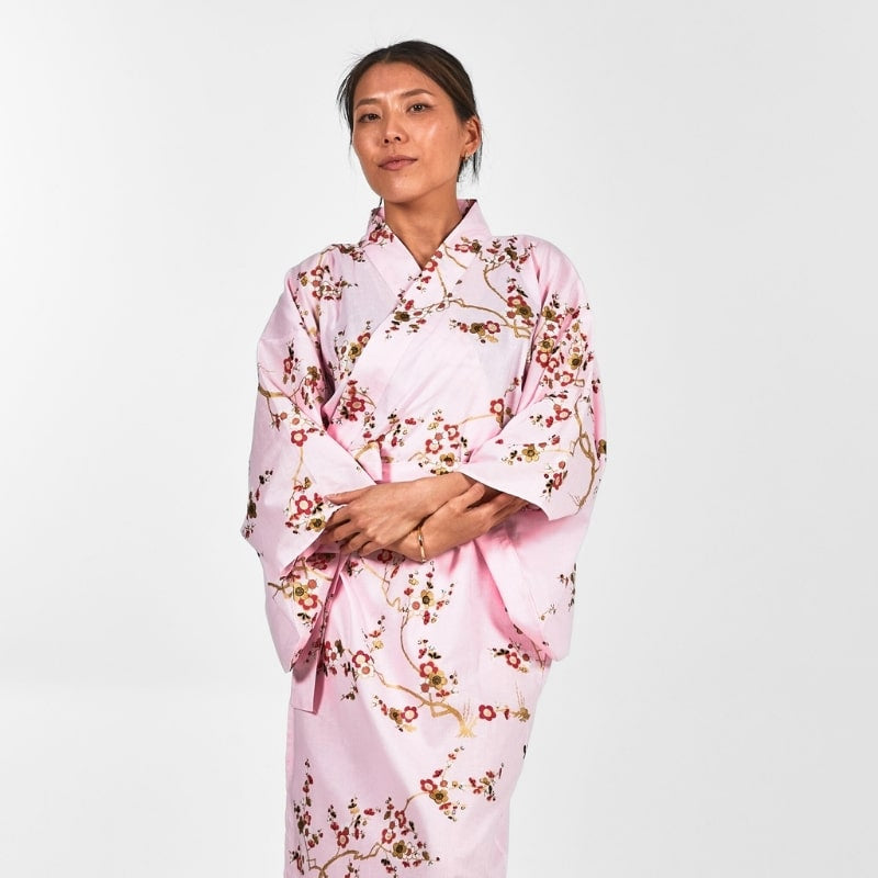 Kimono Yukata Femme Ōgonbai