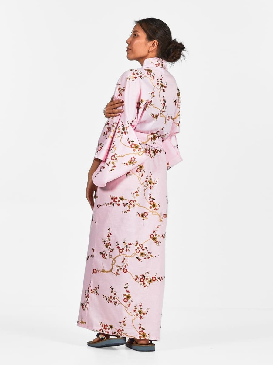 Kimono Yukata Femme Ōgonbai