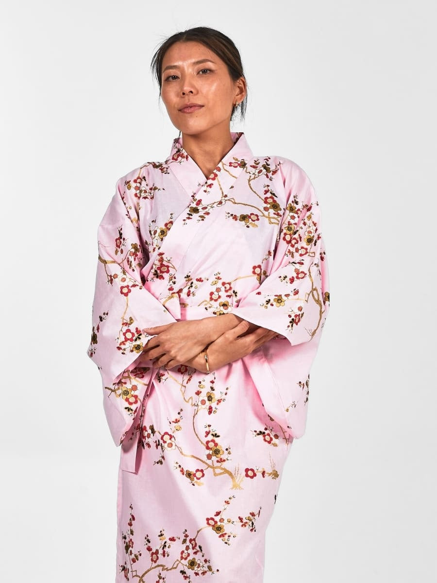 Kimono Yukata Femme Ōgonbai