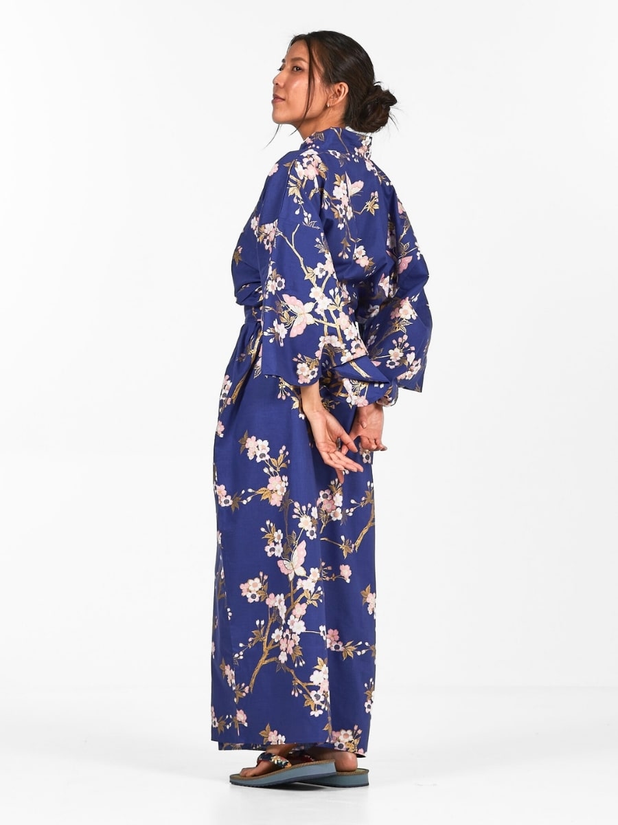 Kimono Yukata Femme Sakura to Chō