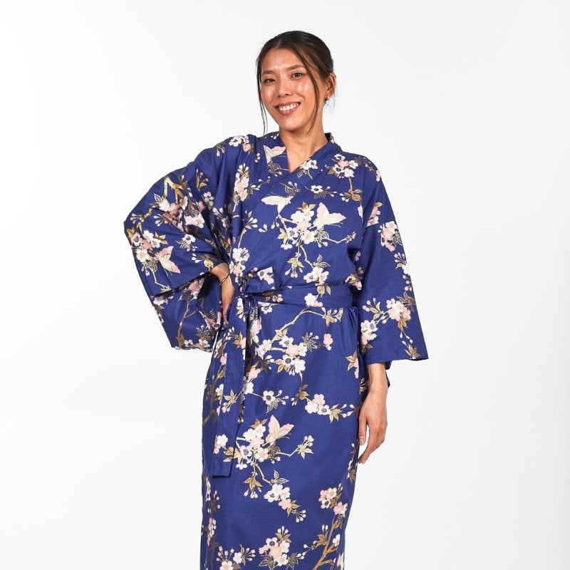 Kimono Yukata Femme Sakura to Chō