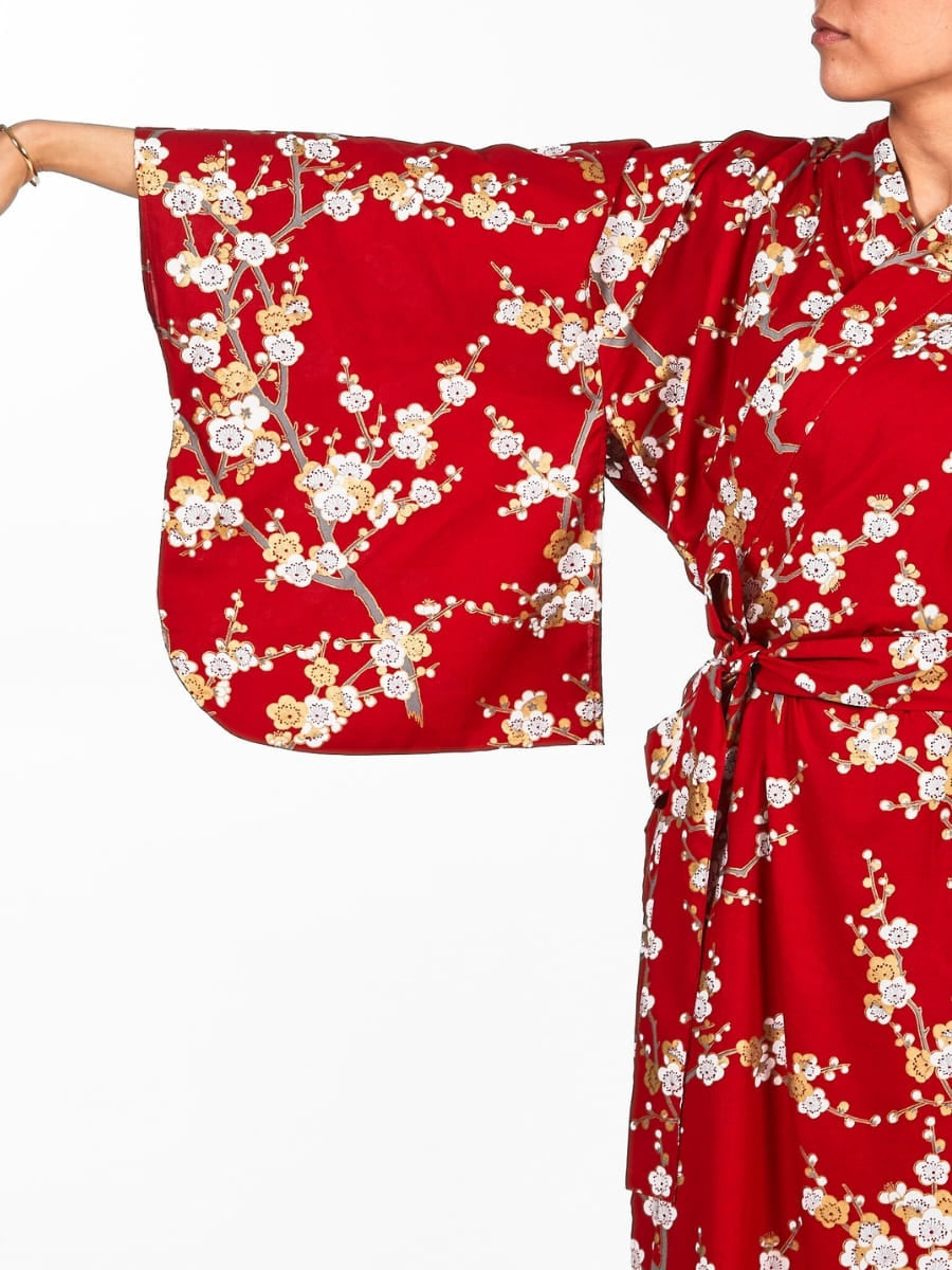 Kimono Yukata Femme Shiraume