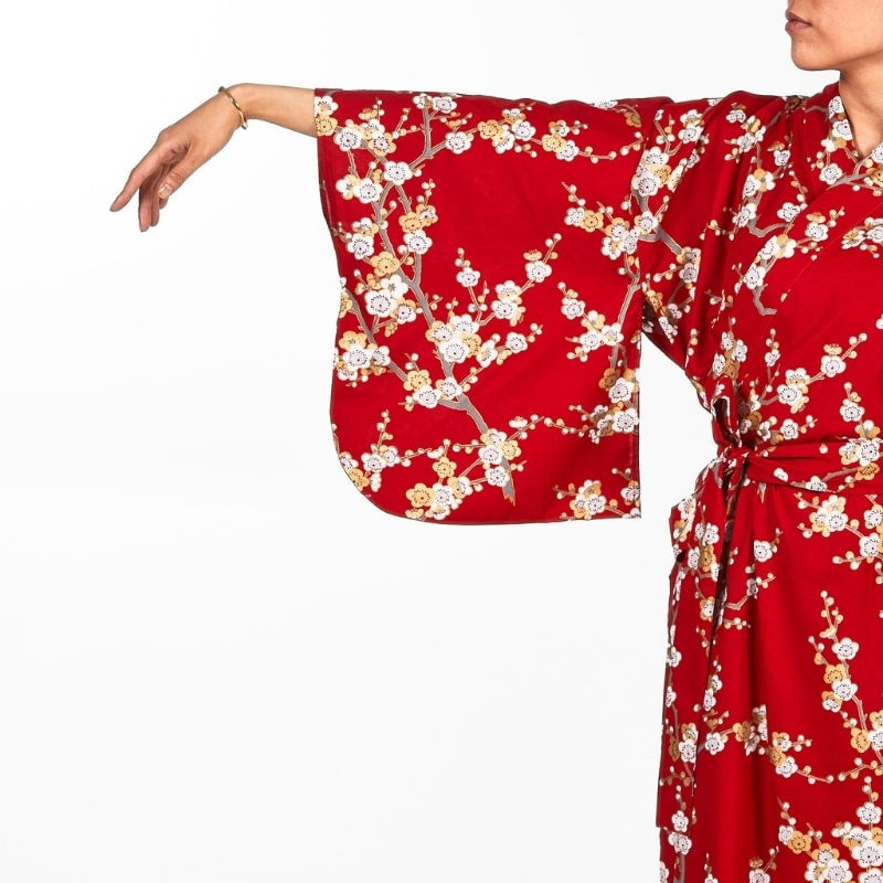 Kimono Yukata Femme Shiraume