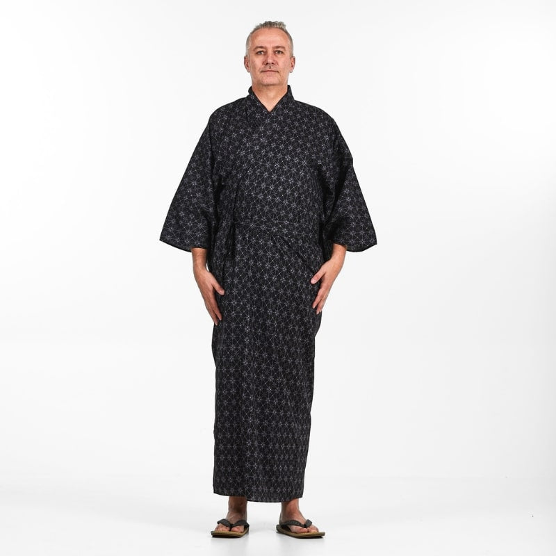 Kimono Yukata Homme Hishigata - S