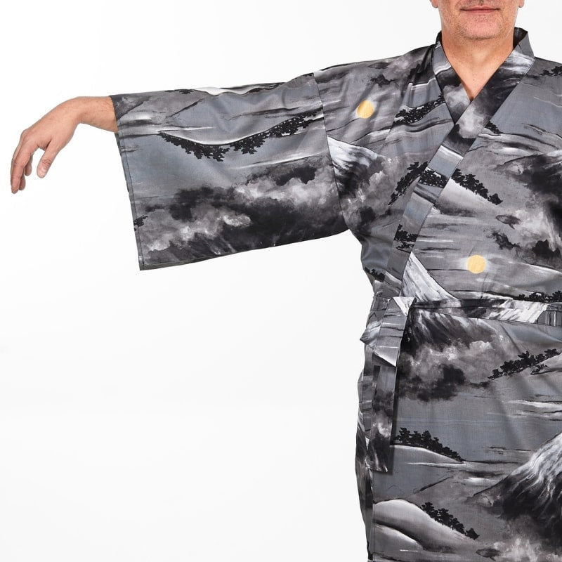 Kimono Yukata Homme Mont Fuji