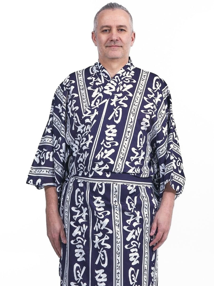 Kimono Yukata Homme Ryokan