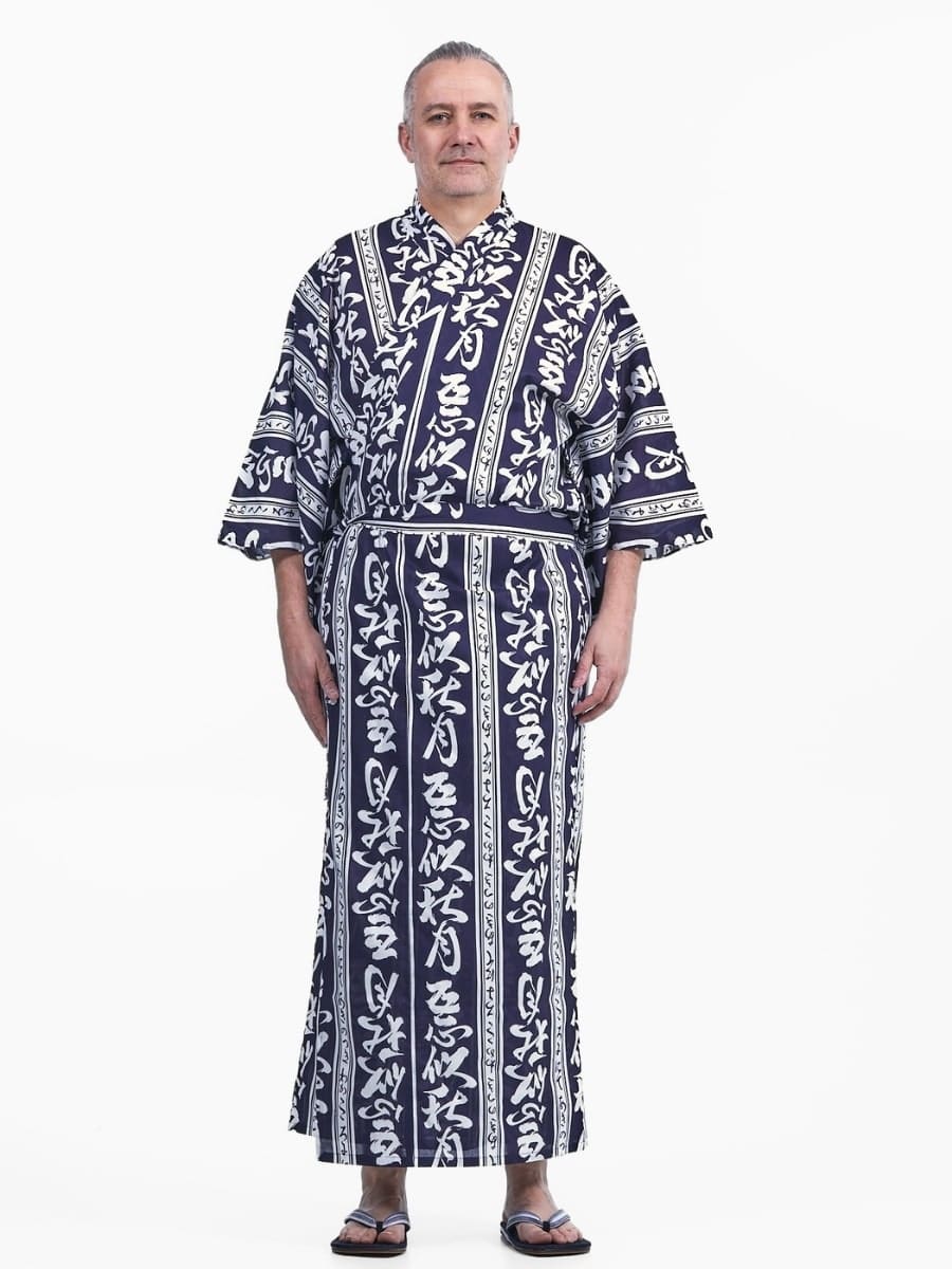 Kimono Yukata Homme Ryokan - S