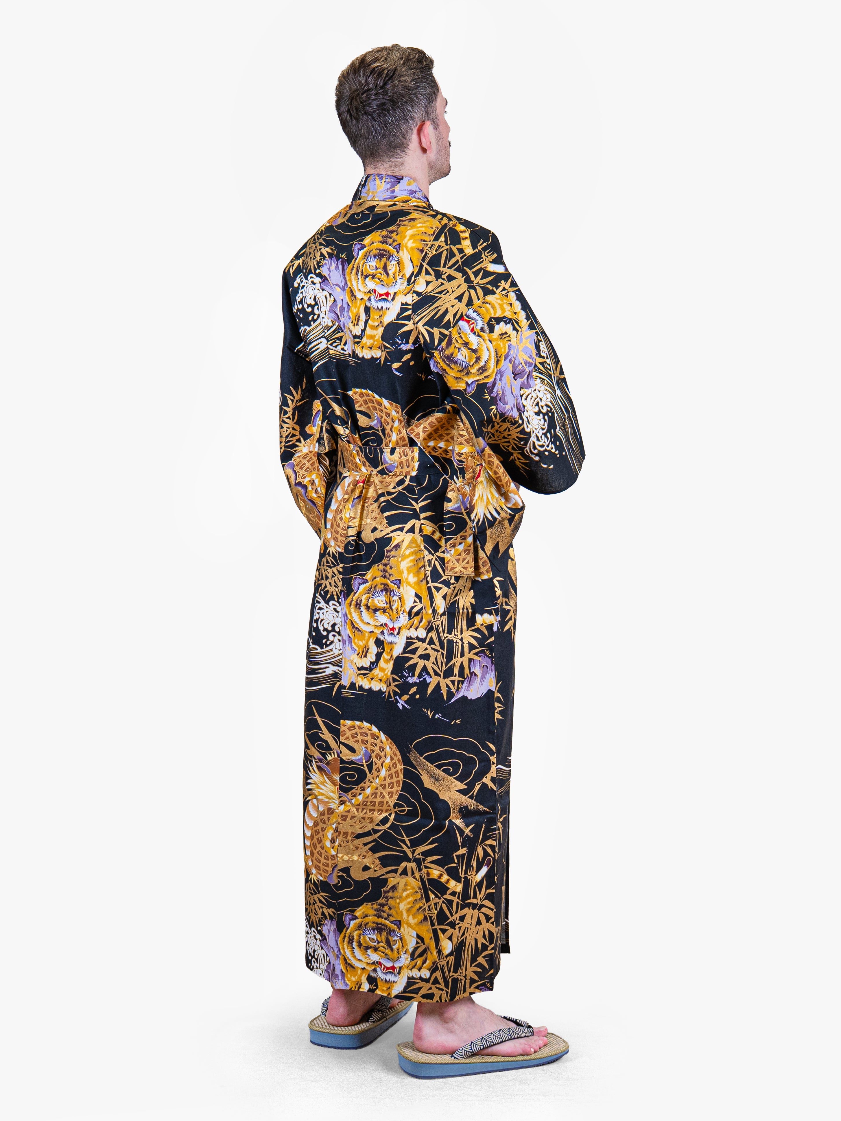 Kimono Yukata Homme Ryū Tora