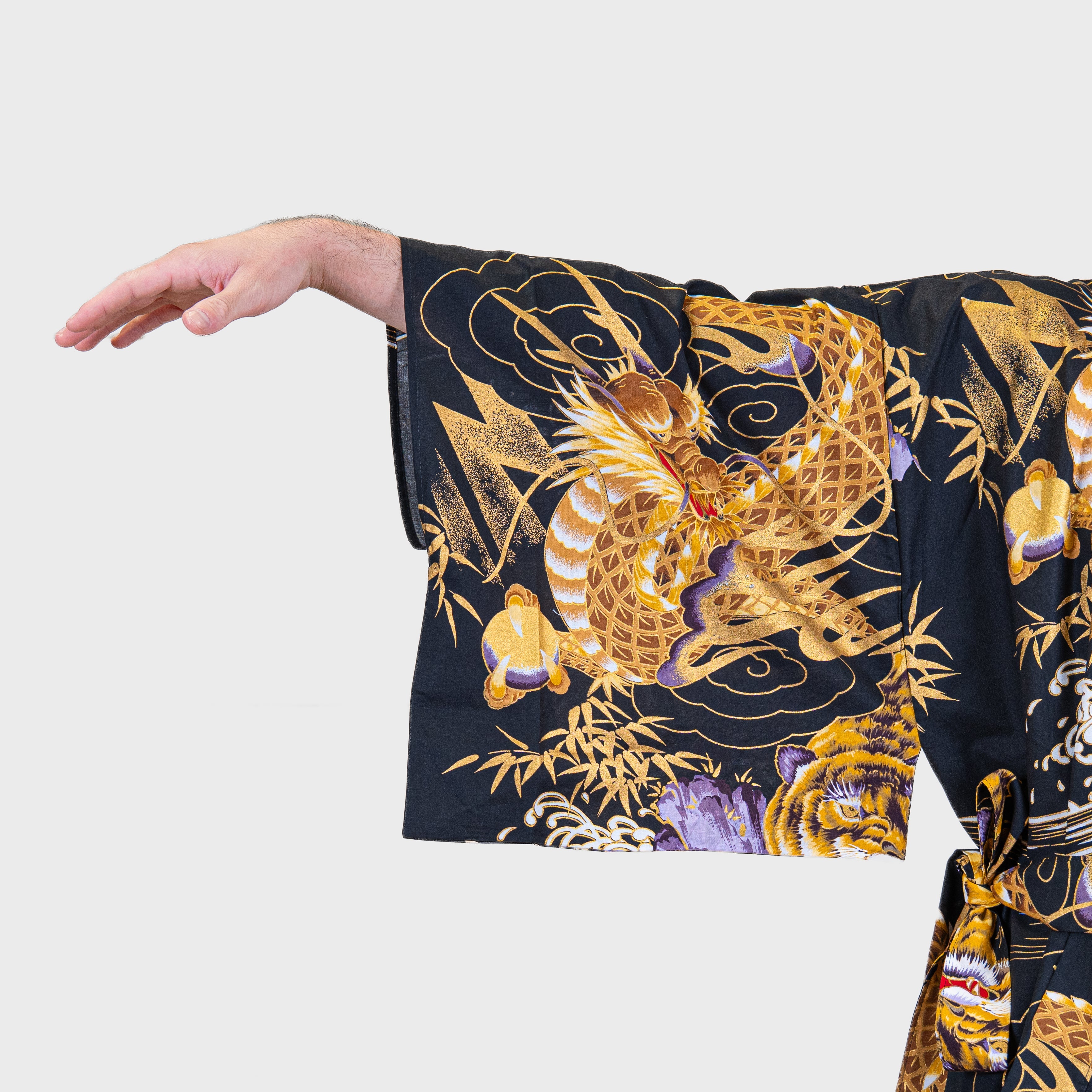 Kimono Yukata Homme Ryū Tora