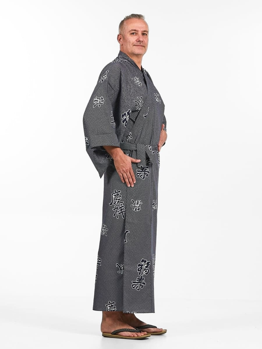 Kimono Yukata Homme Yorokobi