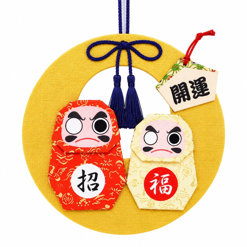 Kit Créatif Japonais Suspension Papier Daruma