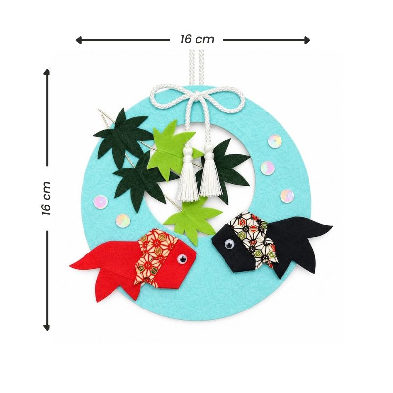 Kit Créatif Japonais Suspension Papier Poissons