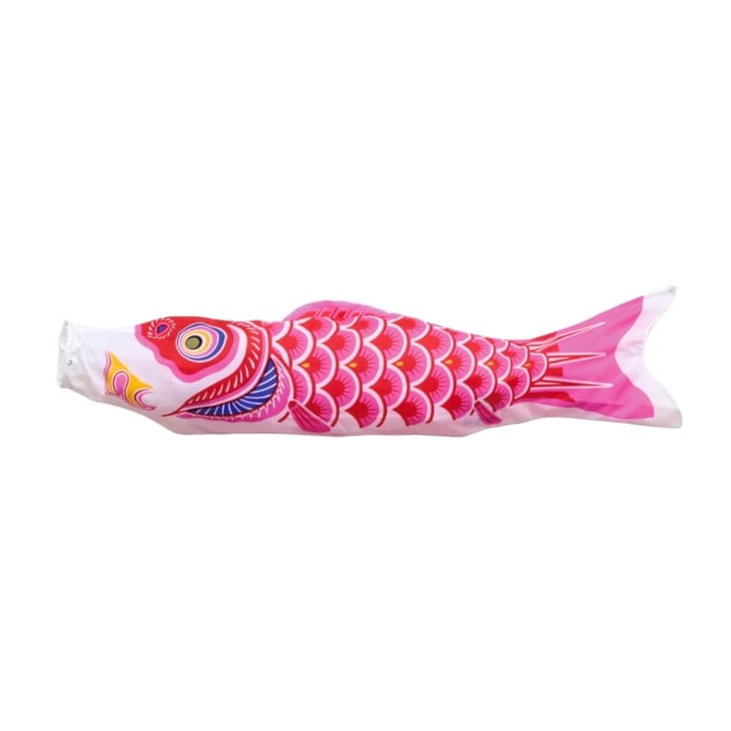 Koinobori Japonaise Traditionnelle Rose 100 cm