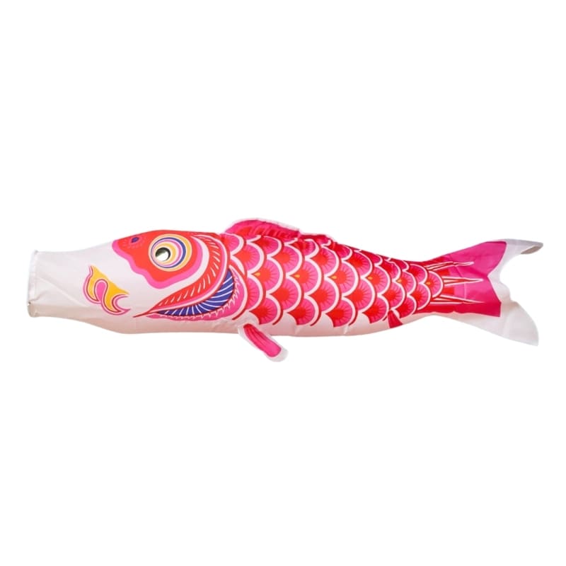 Koinobori Japonaise Traditionnelle Rose 150 cm